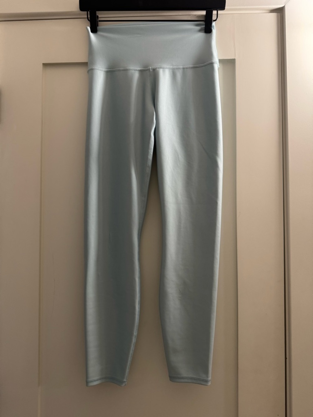 ALO Yoga Women's High-Waist Pale Blue Leggings